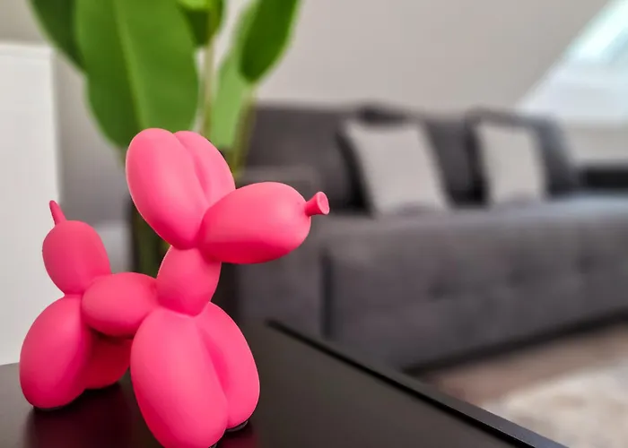 公寓 Vivo Loft Frankfurt Flughafen Mit Parkplatz *