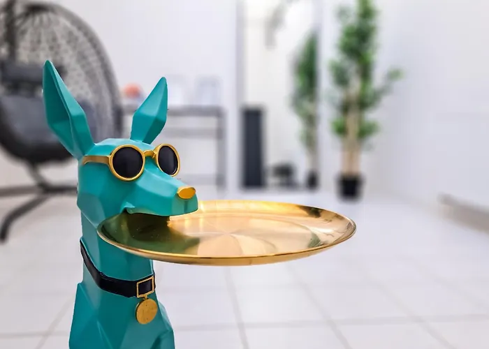 公寓 Vivo Loft Frankfurt Flughafen Mit Parkplatz