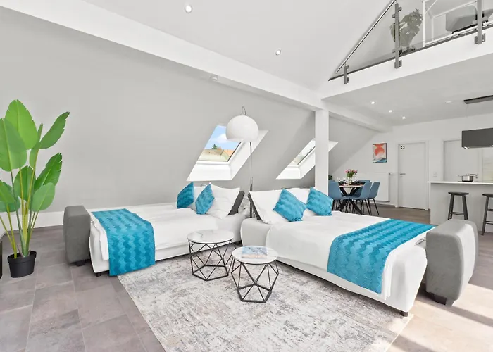 公寓 Vivo Loft Frankfurt Flughafen Mit Parkplatz